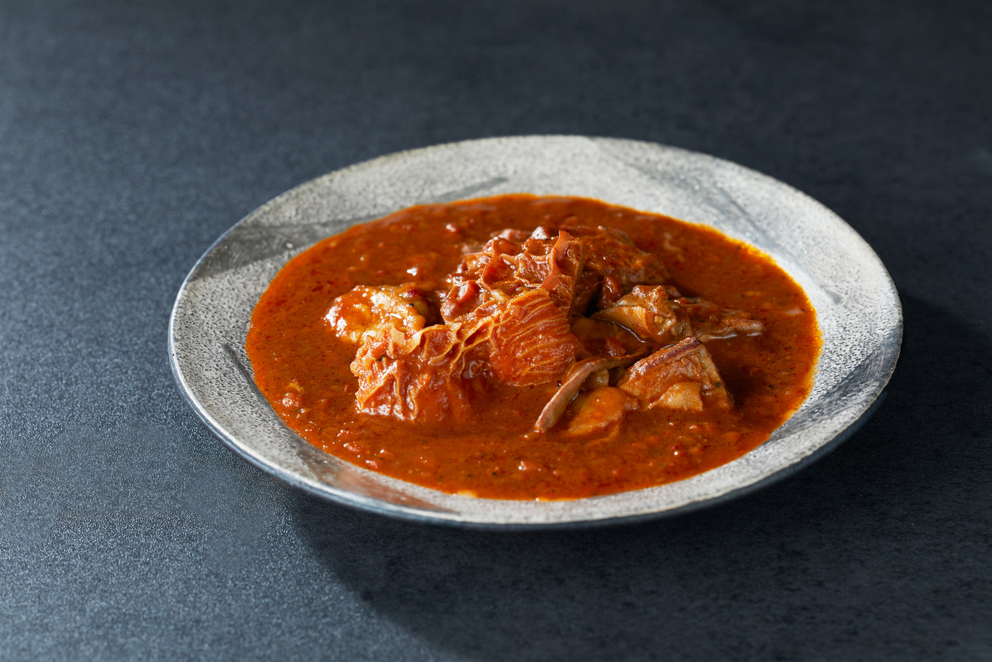 Beef tripe and tomato tripe / Japanese black beef minced meat keema curry set
